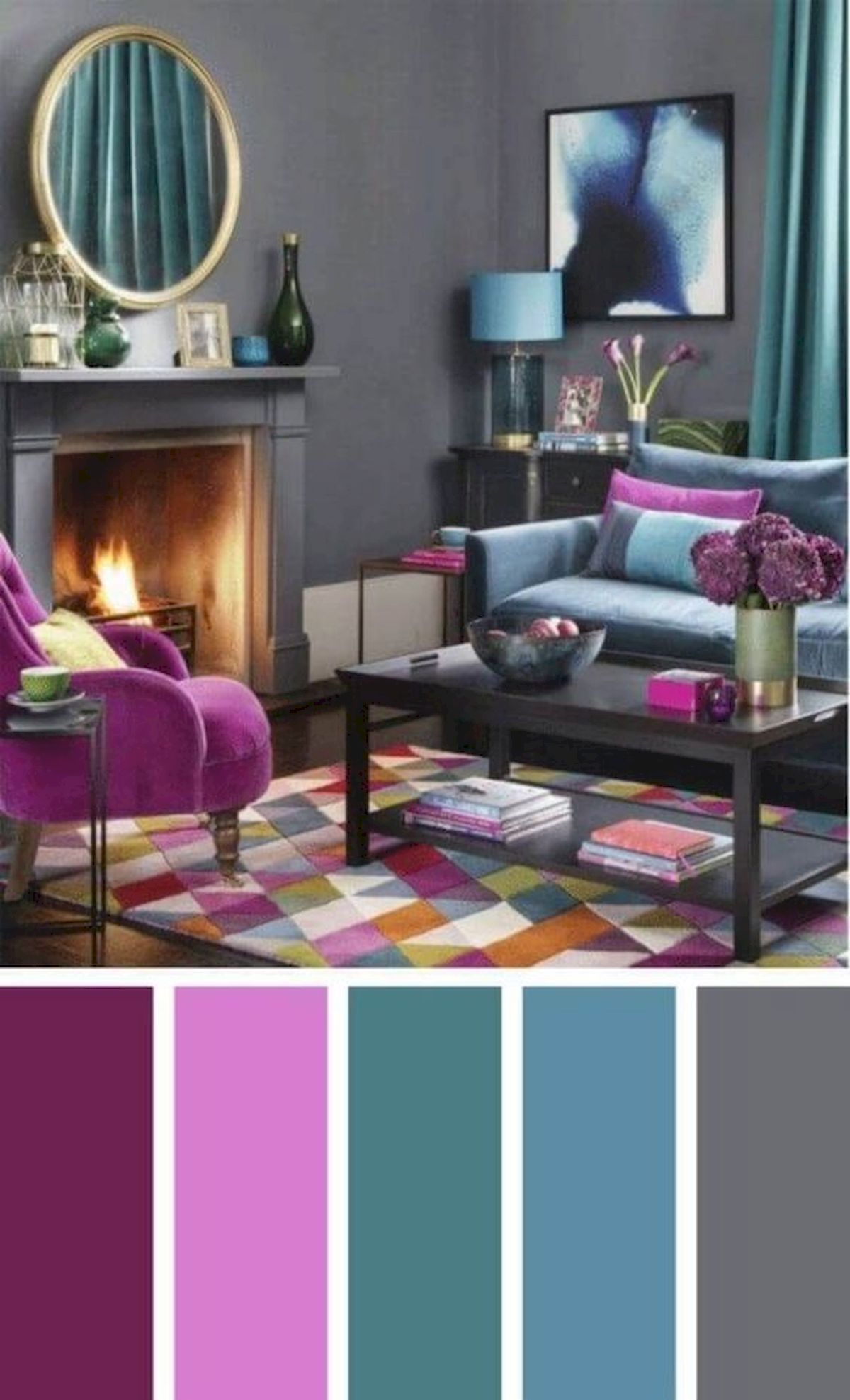 40 Gorgeous Living Room Color Schemes Ideas (24)