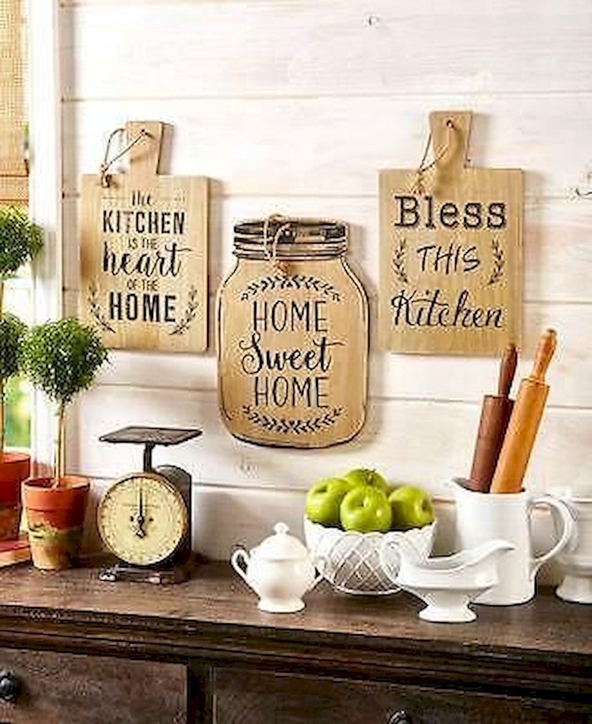 30 Awesome Wall Decoration Ideas for Kitchen (15)