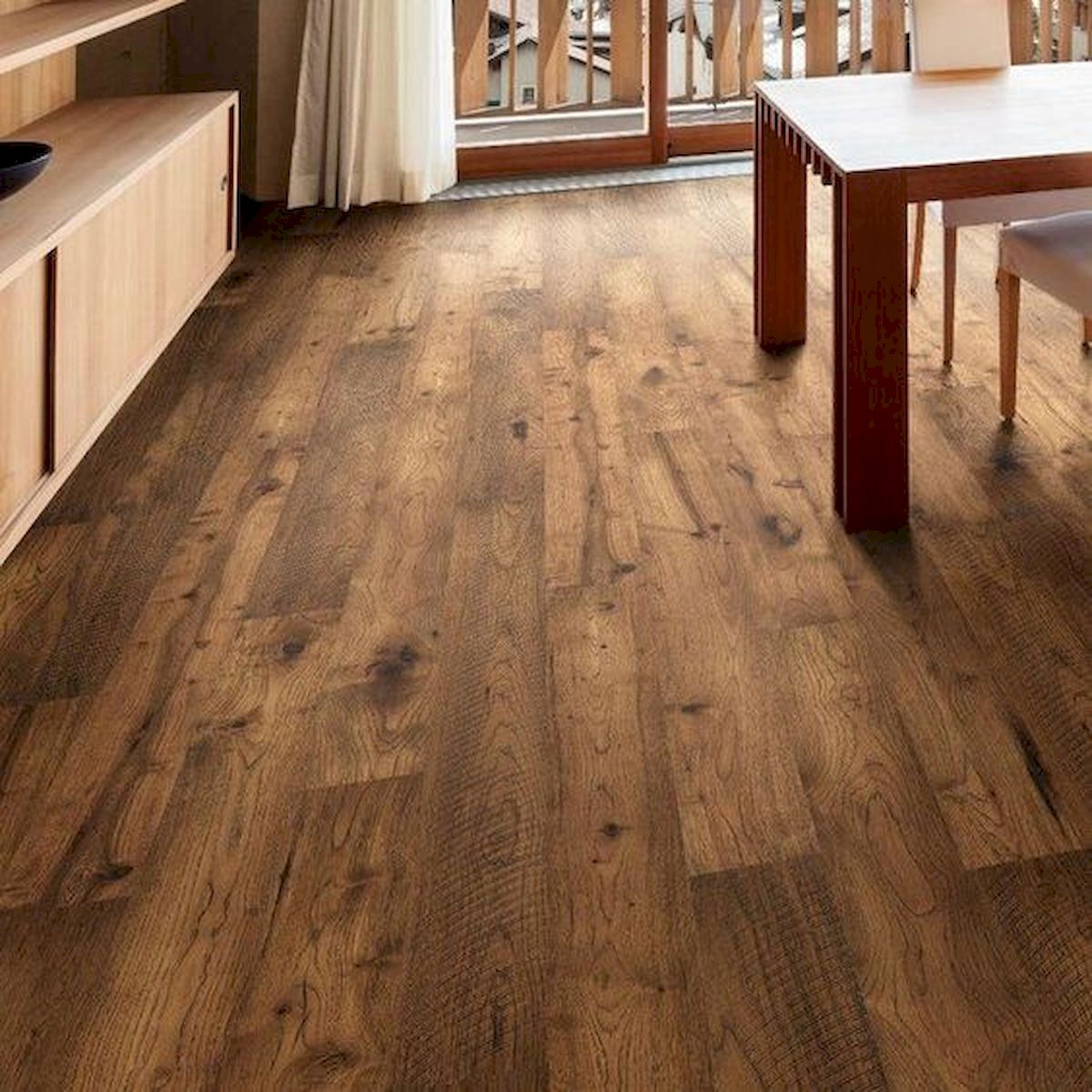 80 Gorgeous Hardwood Floor Ideas for Interior Home (16)