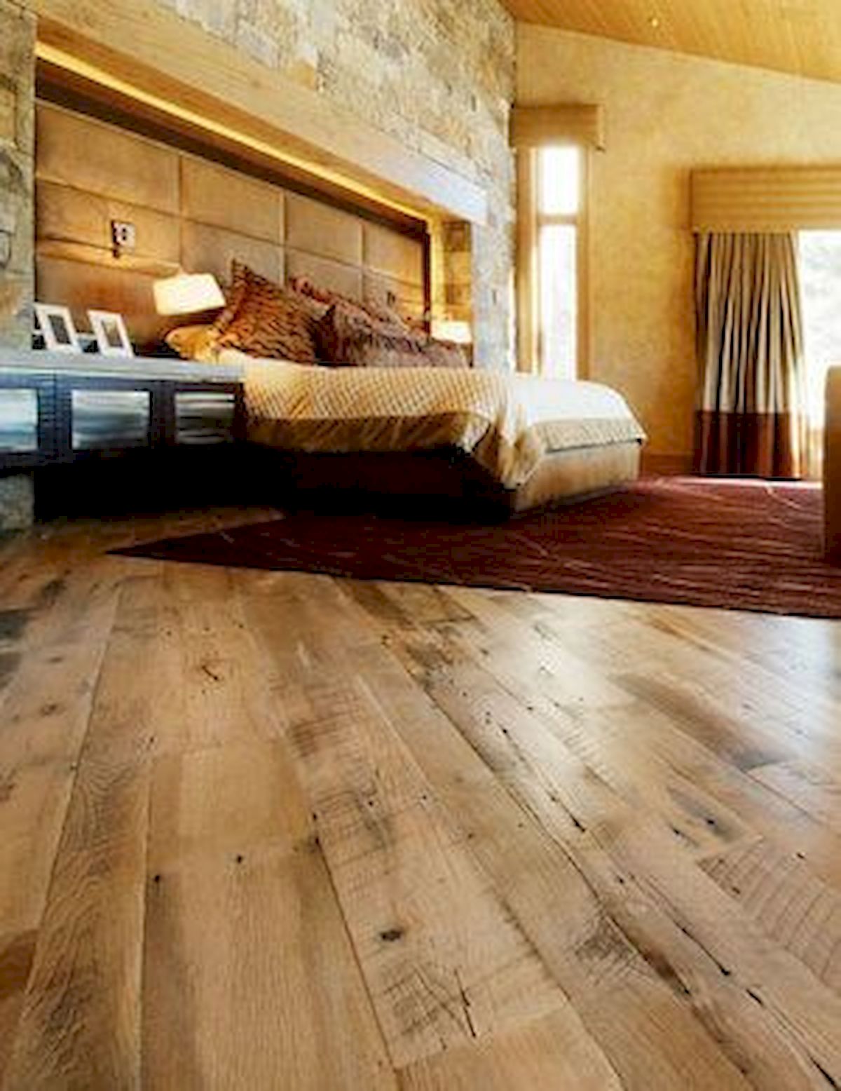 80 Gorgeous Hardwood Floor Ideas For Interior Home (30)