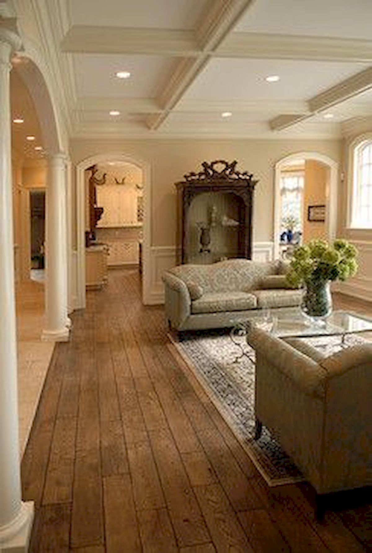 80 Gorgeous Hardwood Floor Ideas for Interior Home (31)