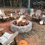 55 Awesome Backyard Fire Pit Ideas For Comfortable Relax (42)