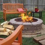 55 Awesome Backyard Fire Pit Ideas For Comfortable Relax (45)