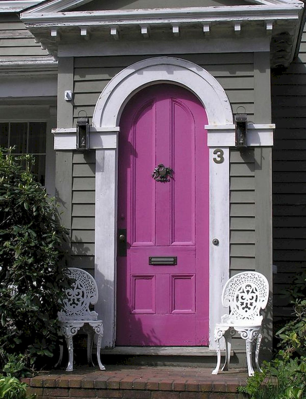 90 Awesome Front Door Colors And Design Ideas (35)