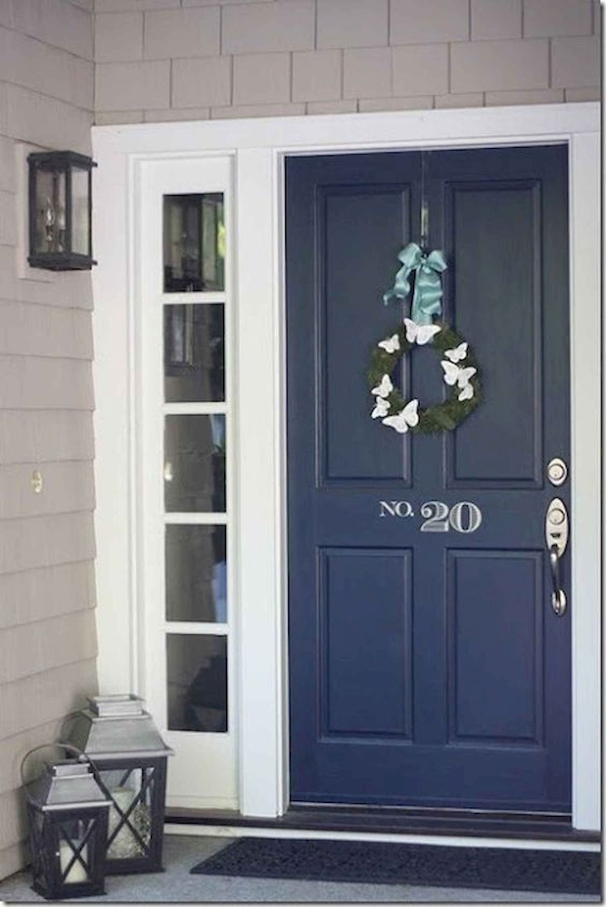 90 Awesome Front Door Colors And Design Ideas (42)