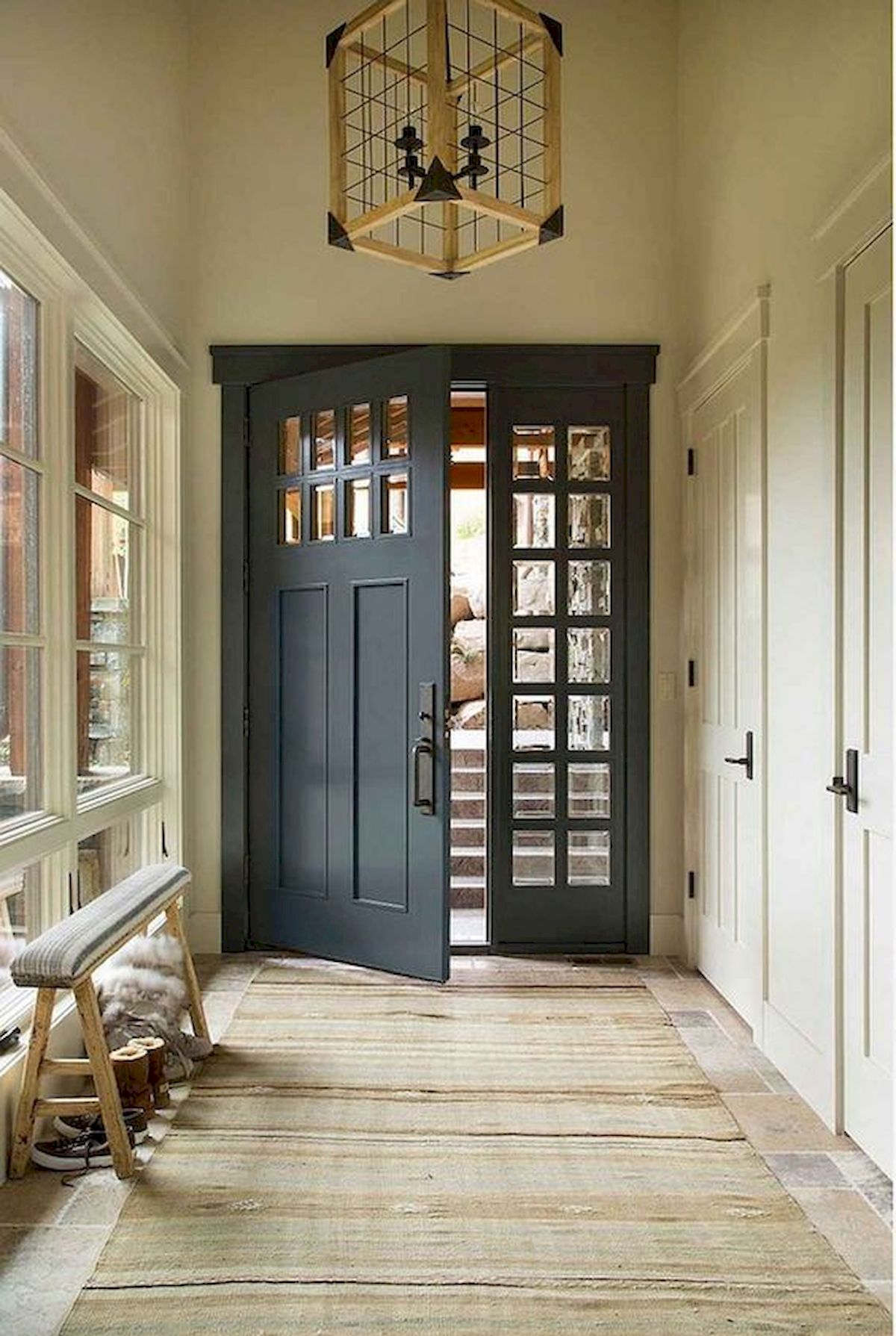 90 Awesome Front Door Colors And Design Ideas (70)