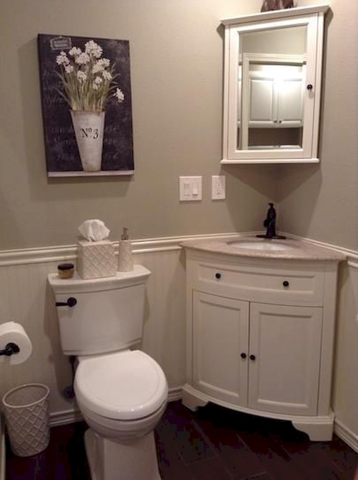 50 Awesome Modern Farmhouse Bathroom Remodel Ideas (34)