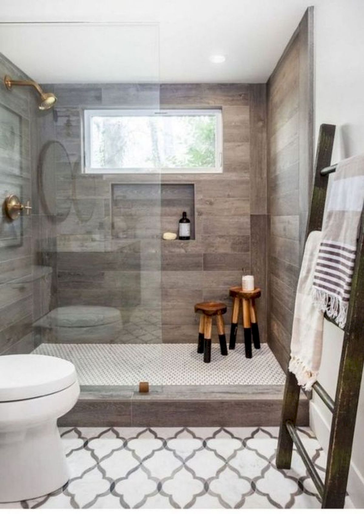 50 Awesome Modern Farmhouse Bathroom Remodel Ideas (42)