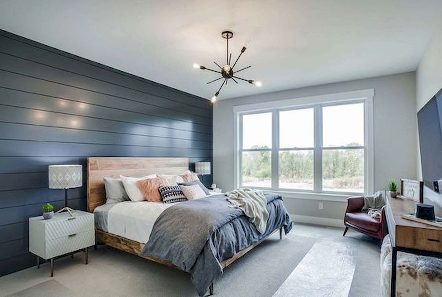 36 Beautiful Wall Bedroom Decor Ideas That Unique (25)