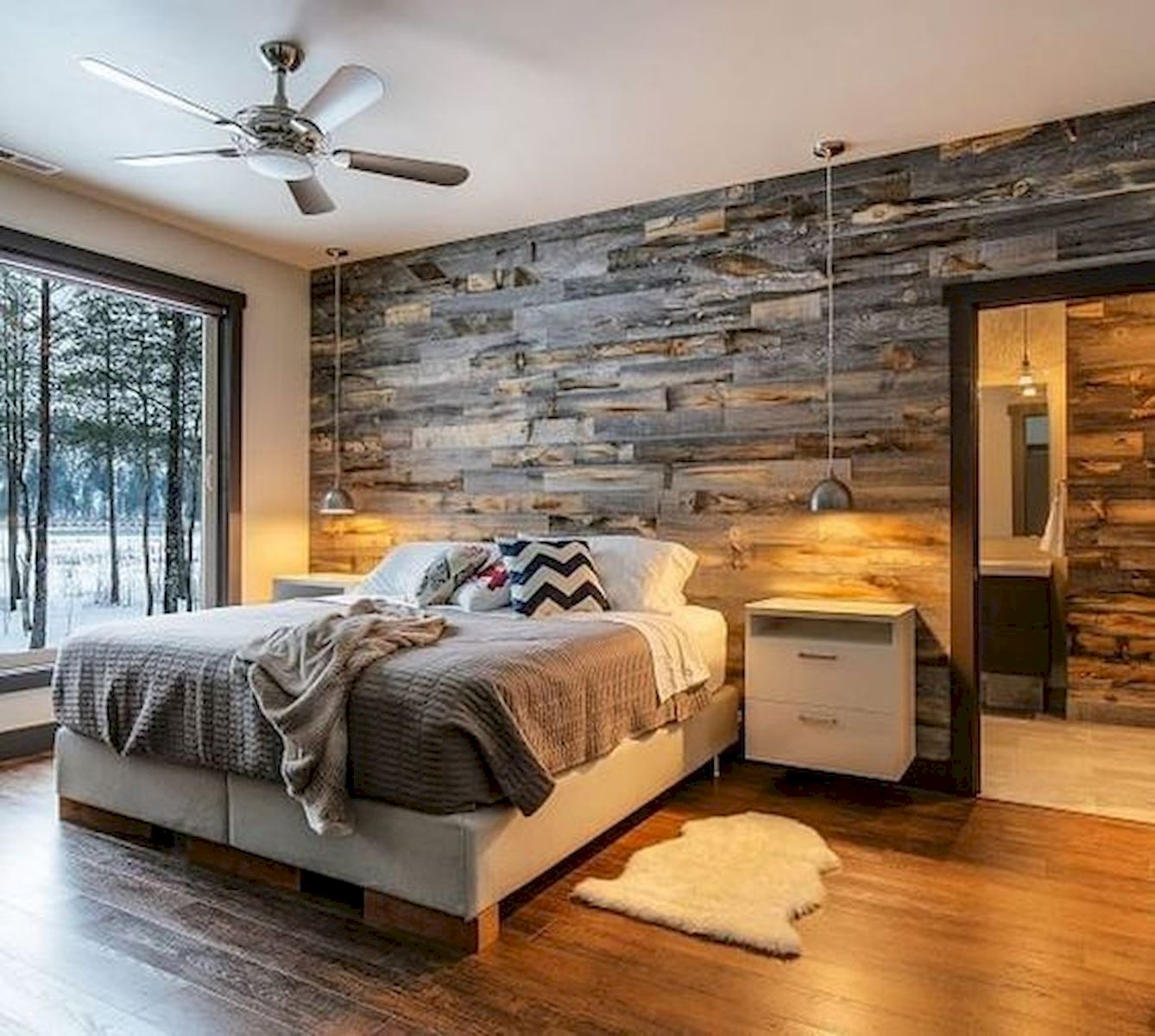 36 Beautiful Wall Bedroom Decor Ideas That Unique (33)