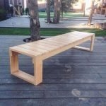 40 Fantastic Outdoor Bench Ideas For Backyard and Front Yard Garden (22)