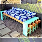 40 Fantastic Outdoor Bench Ideas For Backyard and Front Yard Garden (24)