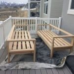 40 Fantastic Outdoor Bench Ideas For Backyard and Front Yard Garden (37)