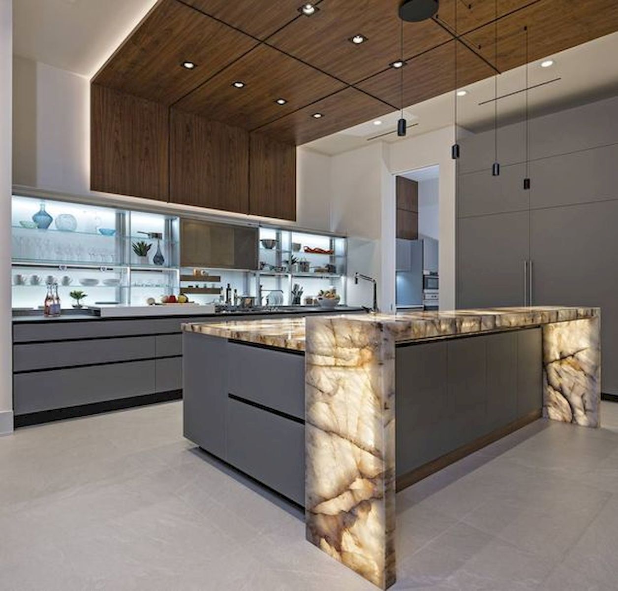 50 Amazing Modern Kitchen Design and Decor Ideas With Luxury Stylish (1)