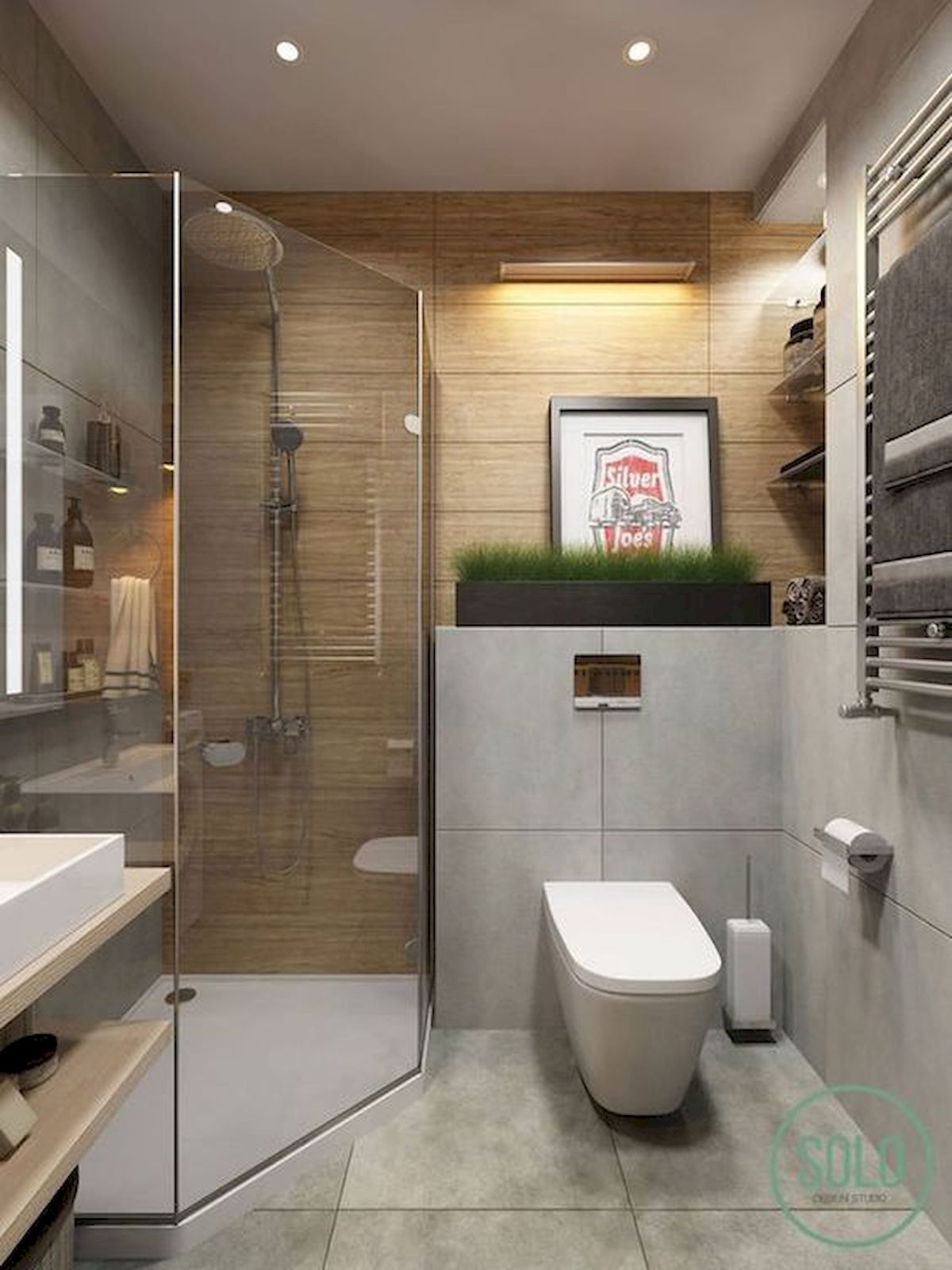 38 Amazing Small Bathroom Design Ideas That You Will Love (3)