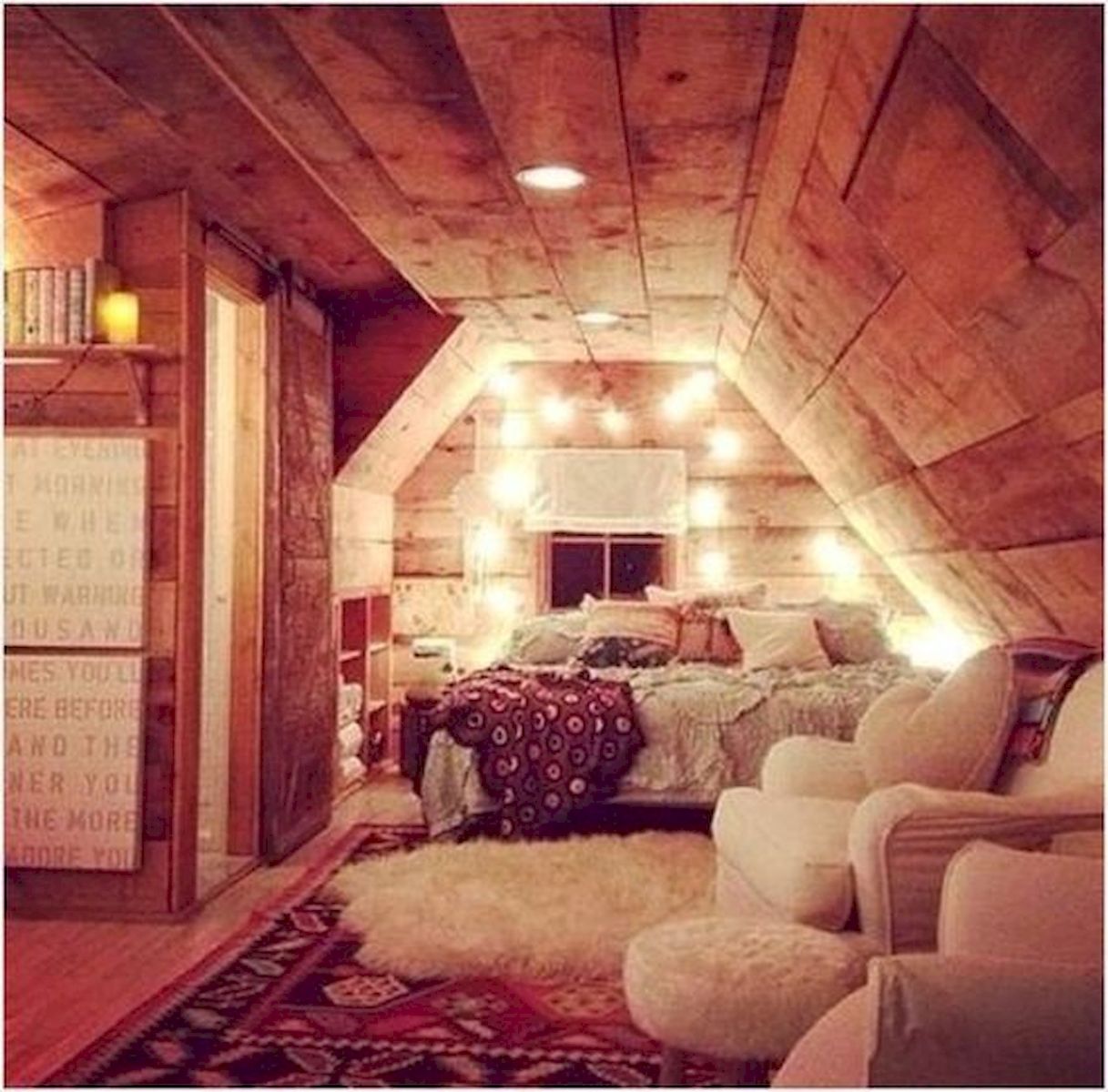 40 Awesome Attic Bedroom Design and Decorating Ideas (10)
