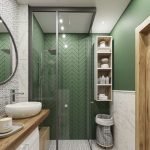 20 Best Farmhouse Bathroom Lighting Decor Ideas (7)