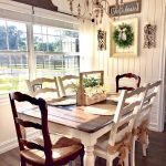 20 Best Farmhouse Dining Room Table Decor Ideas (7)