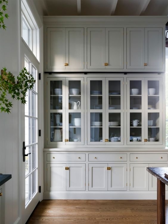 20 Best Farmhouse Kitchen Cabinets Decor Ideas (11)