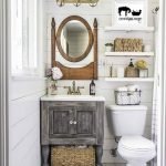 20 Best Small Farmhouse Bathroom Decor Ideas (14)