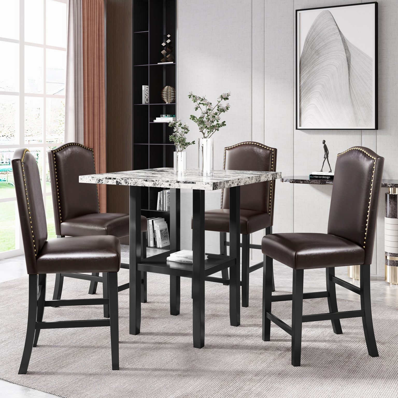Adorable  Kitchen Table And Chairs Heavy Duty