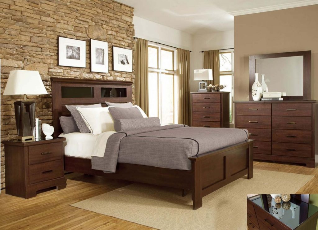 Adorable Dark Wood Bedroom Furniture Ideas - House8055.com