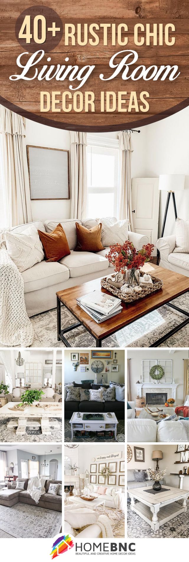 Wonderful  Rustic Living Room Interior Design