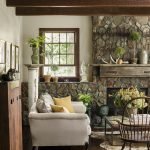 Wonderful  Rustic Living Room Interior Design