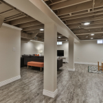 Gorgeous Basement Floor And Wall Color Ideas
