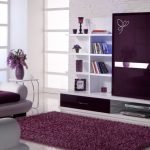 Wonderful Purple Living Room Decor